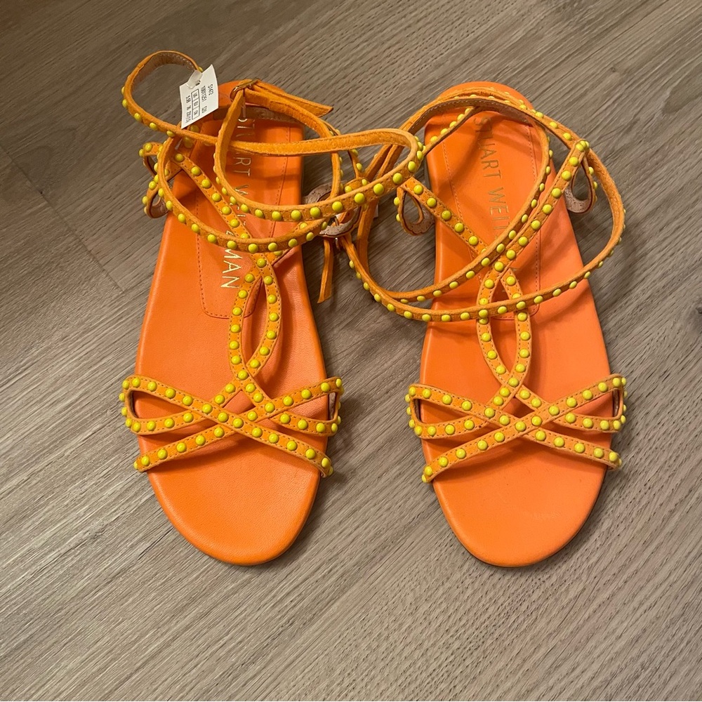 Stuart Weitzman Leya Bead Sandal